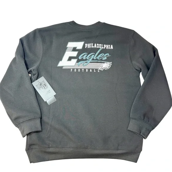 Philadelphia Eagles Crewneck Sweatshirt Youth 14-16 - Picture 4 of 11